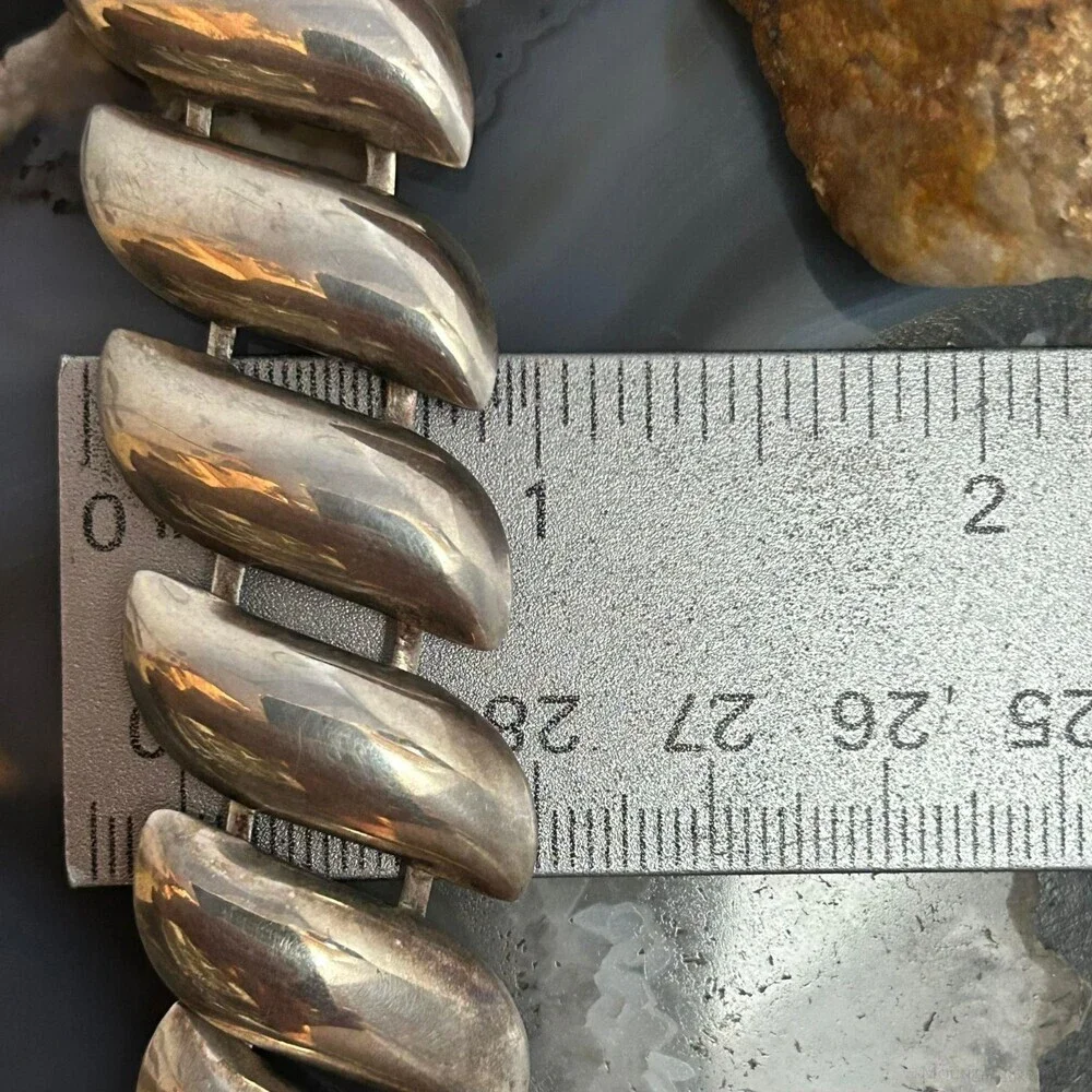 Vintage Sterling Silver Leaf Style 15